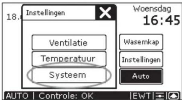 ZEHNDER ComfoControl Luxe - Temperatuurcorrectie instellen - 3