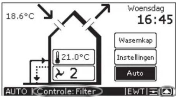 ZEHNDER ComfoControl Luxe - Zie voor het verrangen (of reinigen) van de filters de gebruikershandleiding van uw ventilationsystem. - 1