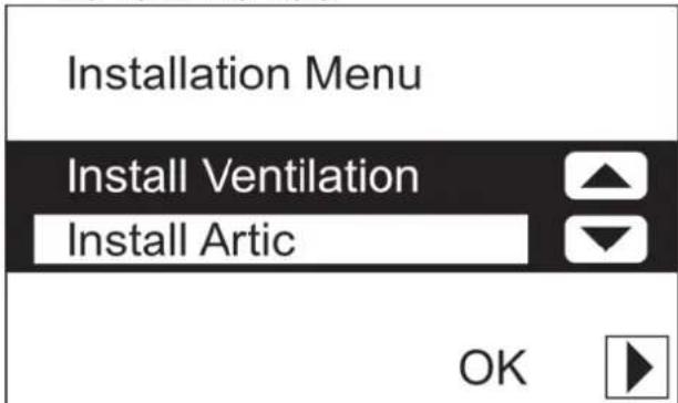 ZEHNDER ComfoControl Luxe - Accessing P menus - 4