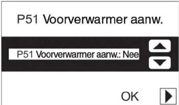 ZEHNDER ComfoControl Luxe - Toegang tot P-menu's - 10