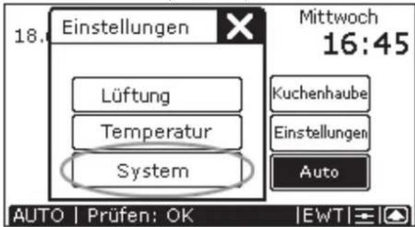 ZEHNDER ComfoControl Luxe - Zeitverzogierung einstellen - 2