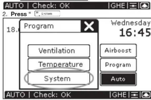 ZEHNDER ComfoControl Luxe - Language settings - 2