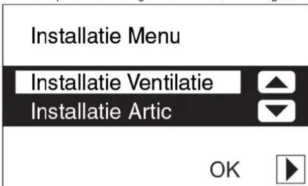 ZEHNDER ComfoControl Luxe - Toegang tot P-menu's - 4