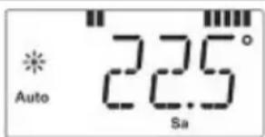 Xavax 111850 - Display content during normal operation - 1