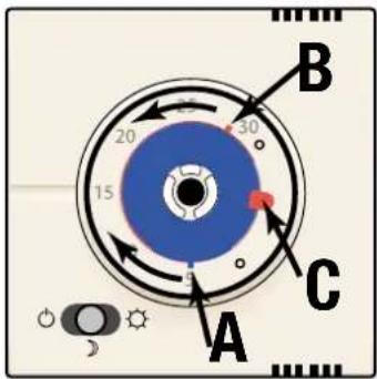 Niko 88001 - Limitation de la plage de température: - 1