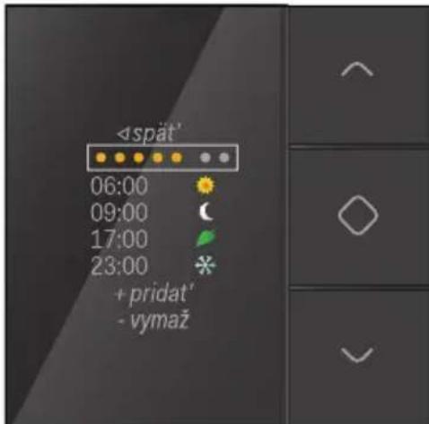 Niko 55013060 - Zmena pevnych nastaveni teplot - 5