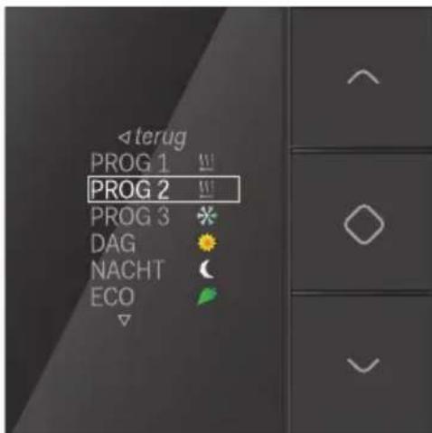 Niko 55013060 - Voorgeprogrammeerde instellungen wijzigen - 2