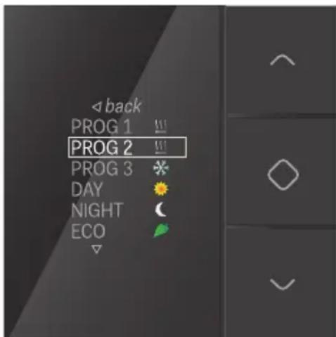 Niko 55013060 - Modifying pre-programmed settings - 2
