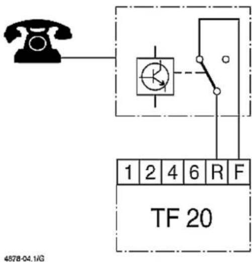 Junkers TF 20 - Connexion des composants reliés au bus (fig. 7) - 3