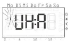 Gira 1186 - Comment arrivier aux éléments de menu dans le menu programme - 1