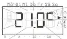 Gira 0389 - Contrôler la température de protection contre le gel - 1