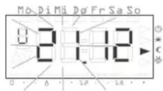 Gira 0389 - Régler la période de vacances - 1