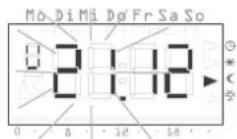 Gira 0389 - Régler la période de vacances - 3