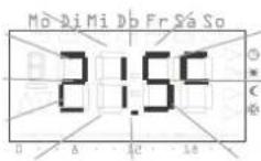 Gira 0389 - Régler une température individuelle - 1