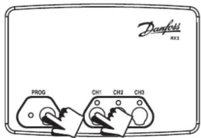 Danfetti RX3 PROG CH1 CH2 CH3