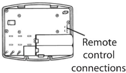 Remote control connections