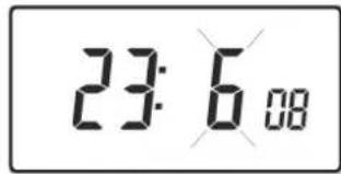DANFOSS TP5001RF - Setting the date - 3