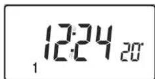 DANFOSS TP5001M - Setting the correct day - 1