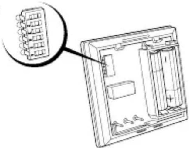 DANFOSS RET2000 B - Configuración del interruptor DIL - 1