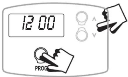 DANFOSS RTRF - Setting the clock - 1