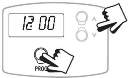 DANFOSS RTRF - Poner en hora el reloj - 1