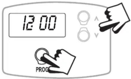 DANFOSS RTRF - Einstellen der Uhr - 1