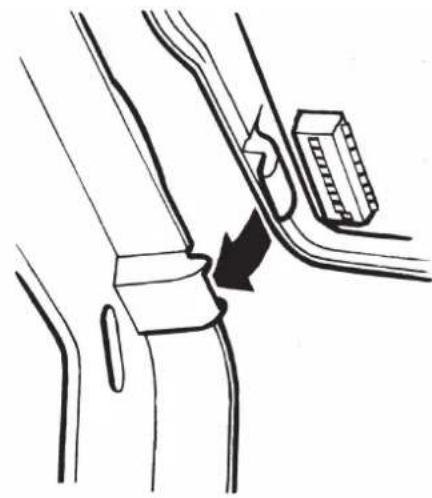 DANFOSS RET 230 HCW1 - Fixation du thermostat au support mural - 1
