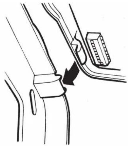 DANFOSS RET 230 HCW3 - Fixation du thermostat au support mural - 1