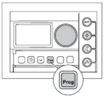 BUDERUS RC30 - Sélection du programme de chauffage préréglé - 1
