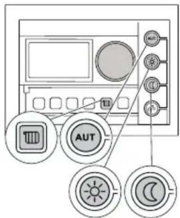 BUDERUS RC30 - Réglage du mode de service pour l'eau chaude sanitaire - 1