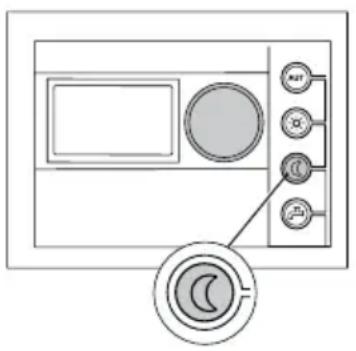 BUDERUS RC30 - Réglage de la température ambiente pour le mode de chauffage en cours - 2