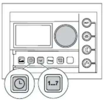 BUDERUS RC30 - Appel et activation du menu supplémentaire - 1