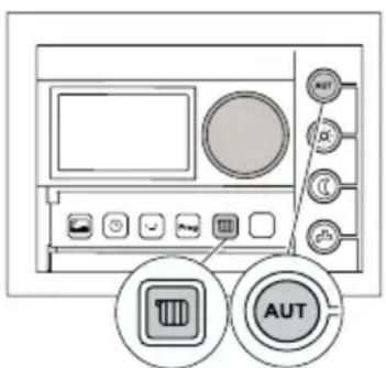 BUDERUS RC30 - Réglage de la température ambiente et du mode de service pour un autre circuit de chauffage - 1