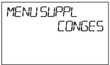 BUDERUS RC30 - Appeler le menu supplémentaire - 2