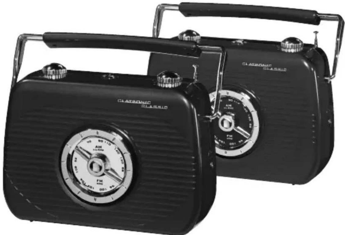 CLATRONIC MR 689 - Design-Radio - 1