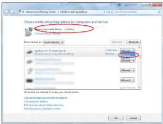TECHNISAT DigitRadio 110 IR - Sharing Media with Windows Media Player - 4