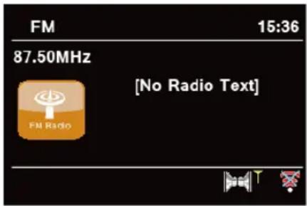 TECHNISAT DigitRadio 110 IR - Uruchamianie trybu UKF - 1