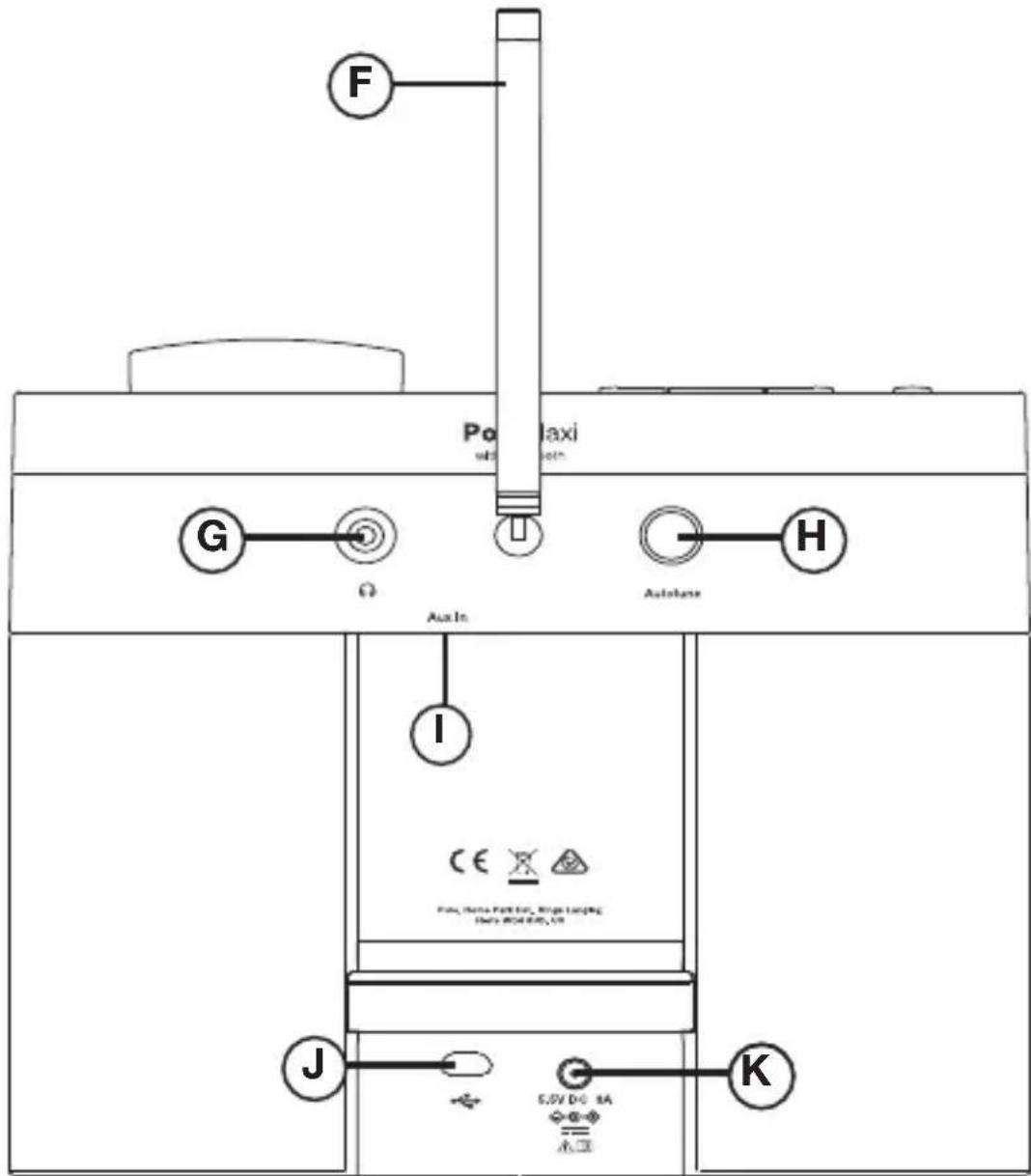 PURE Pop Maxi with Bluetooth - Rückseite - 1