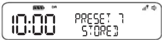 PURE Pop Maxi with Bluetooth - Storing and selecting presets - 5