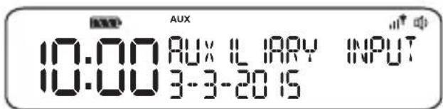 PURE Pop Maxi with Bluetooth - Selecting the auxiliary input - 2