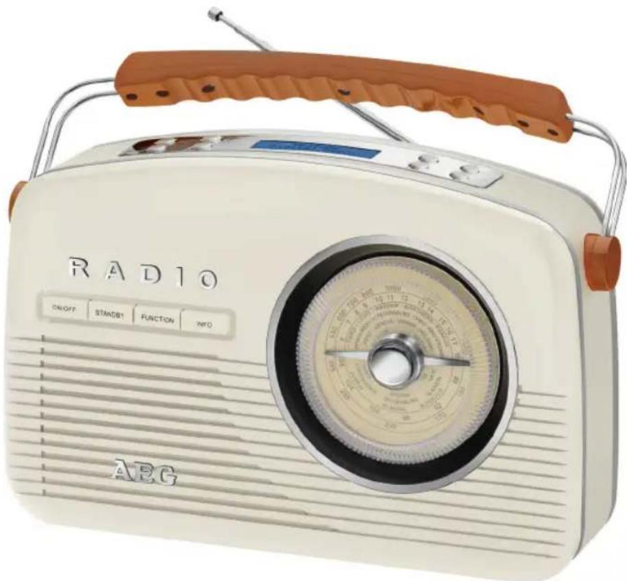 AEG NDR 4156 DAB+ - NOSTALGIE DIGITAL RADIO - 1