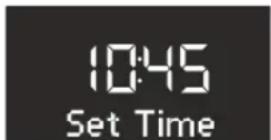 SONORO SO110 - Setting the time manually - 1