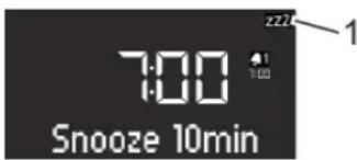 SONORO SO110 - Snooze einstellen - 1