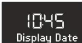 SONORO SO110 - Activation/désactivation de la date - 1