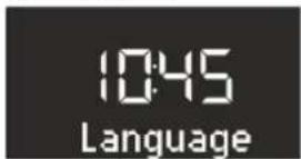 SONORO SO110 - Setting the display language - 1