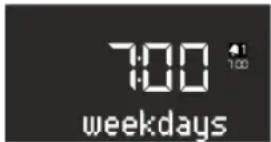 SONORO SO110 - Impostazione della ripetizione della sveglia - 1