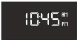 SONORO SO110 - Réglage du format de l'heure - 1