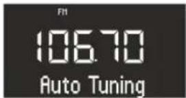 SONORO SO110 - Søgning efter FM-stationer - 1