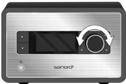 SONORO SO110 - Setting the volume - 1