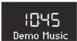 SONORO SO110 - Activation/désactivation de la musique de démonstration - 1